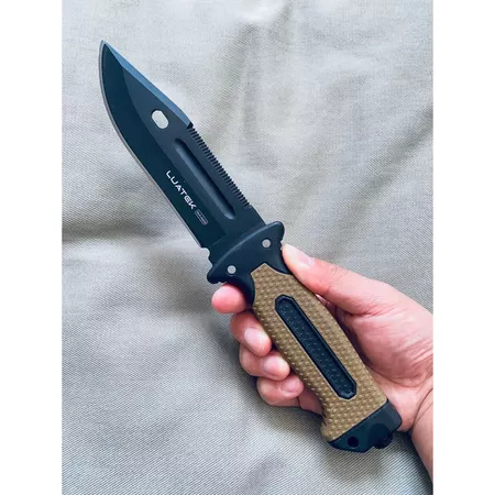 Kit de Sobrevivência Faca + Itens