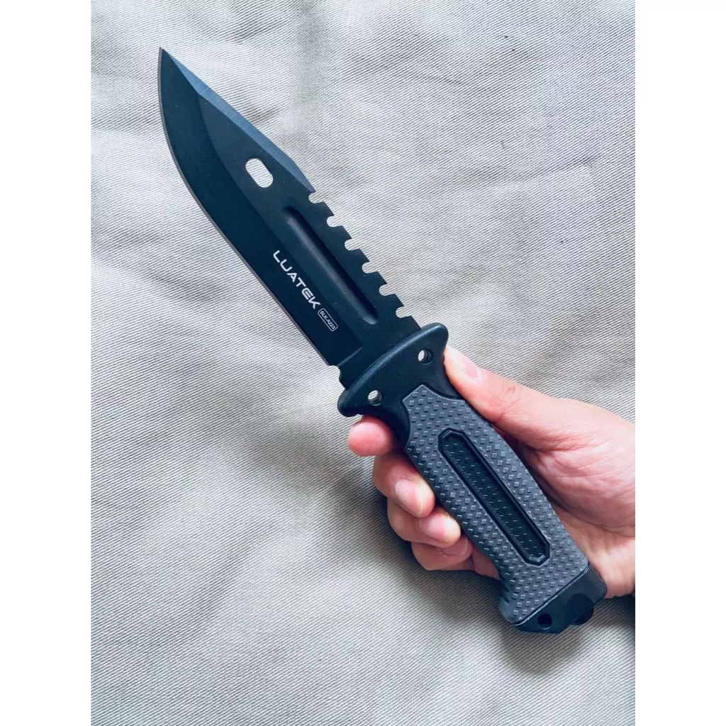 Kit de Sobrevivência Faca + Itens