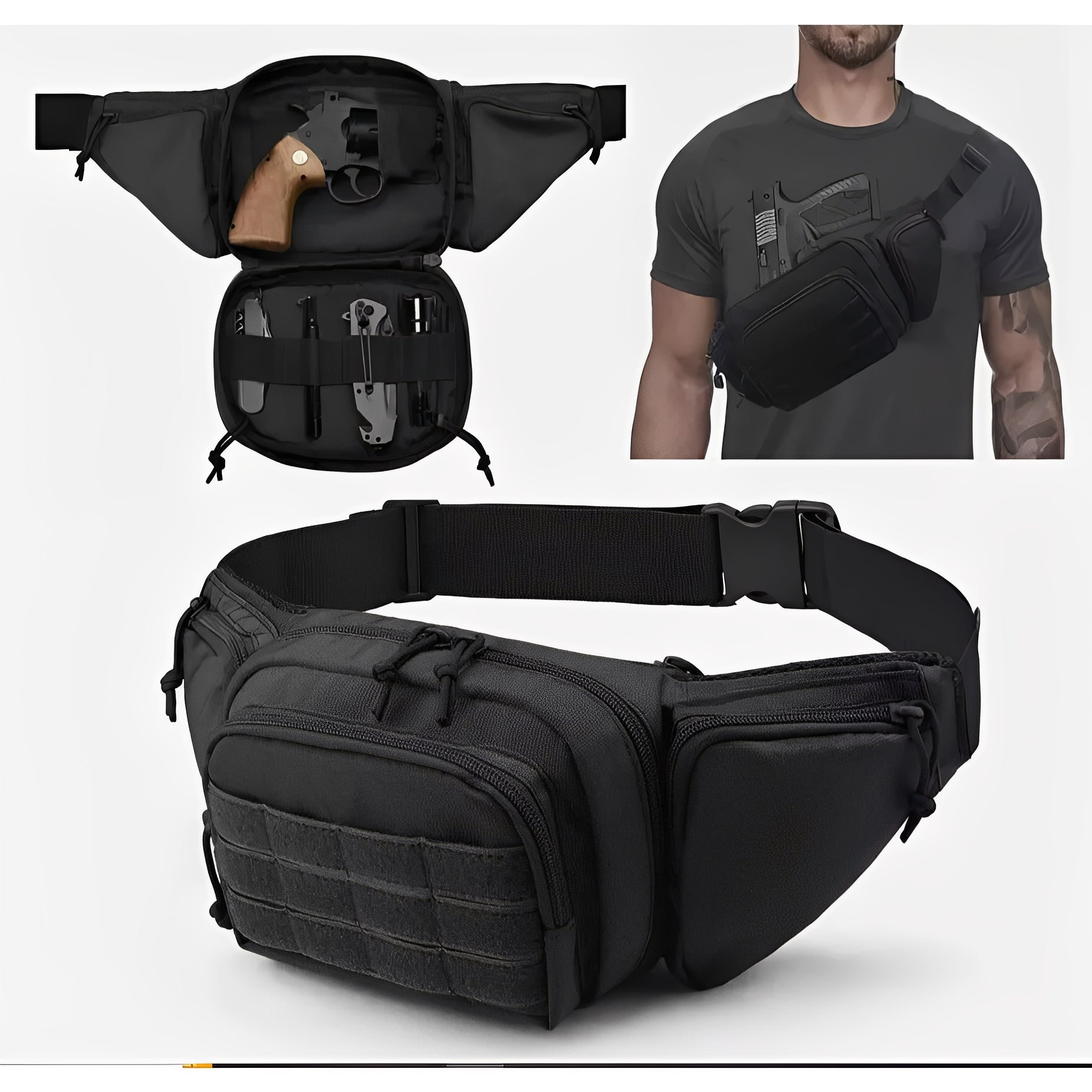 Pochete Tática de saque Rápido