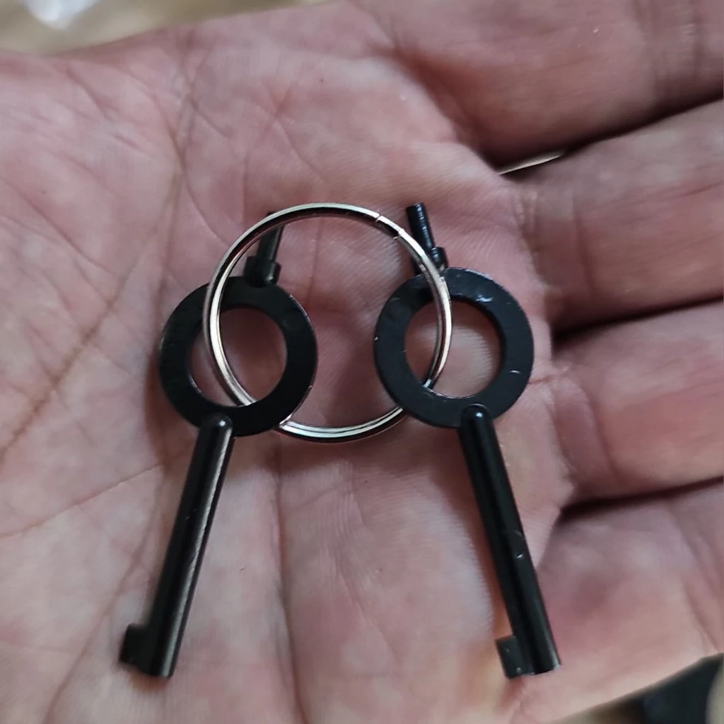 Algema Profissional Jail – Aço Carbono Black