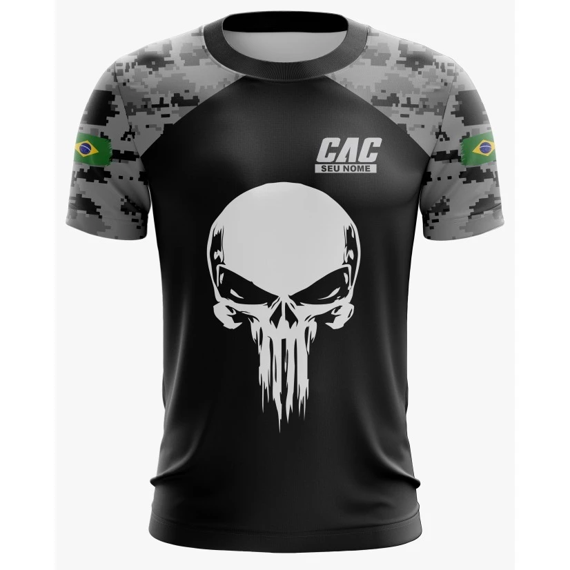Camiseta CAC - Nome Personalizado GRÁTIS