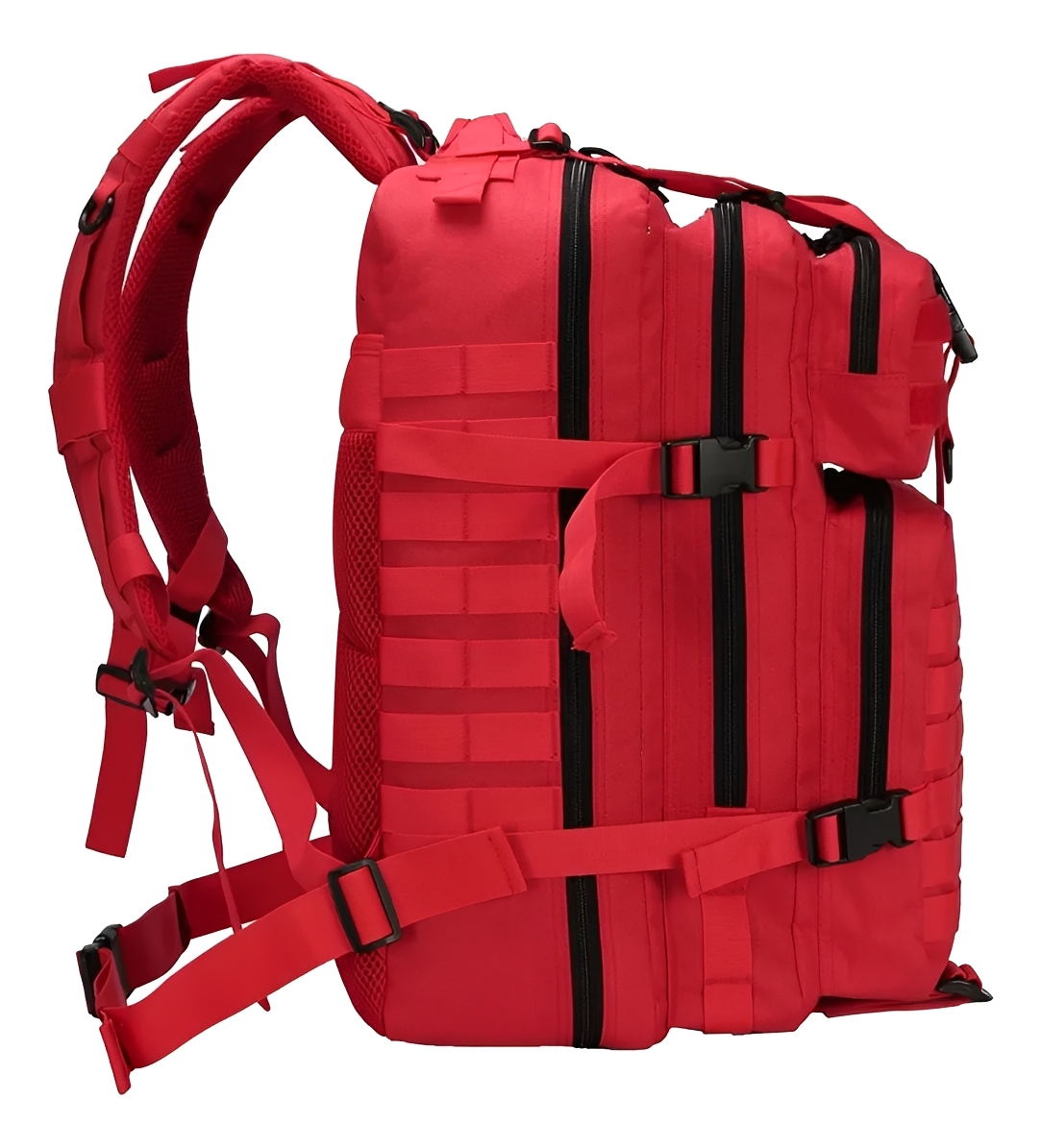 Mochila Tática Outdoor 50 Litros - Vermelha