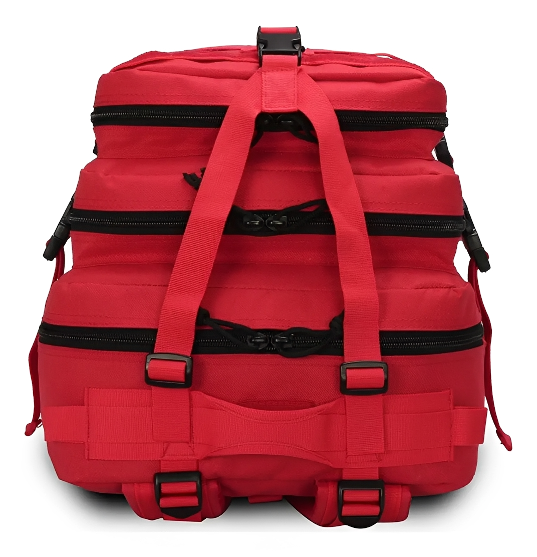 Mochila Tática Outdoor 50 Litros - Vermelha