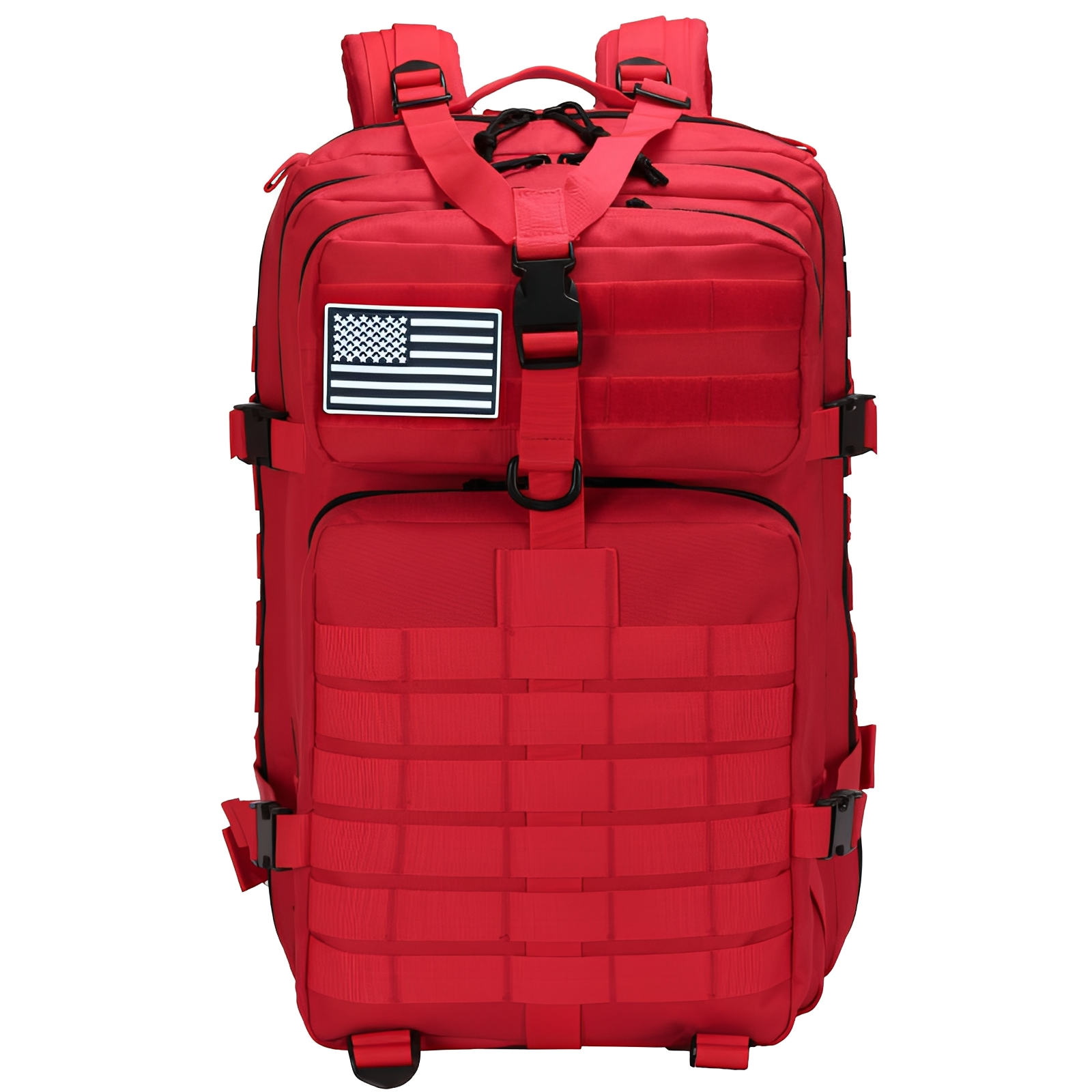 Mochila Tática Outdoor 50 Litros - Vermelha