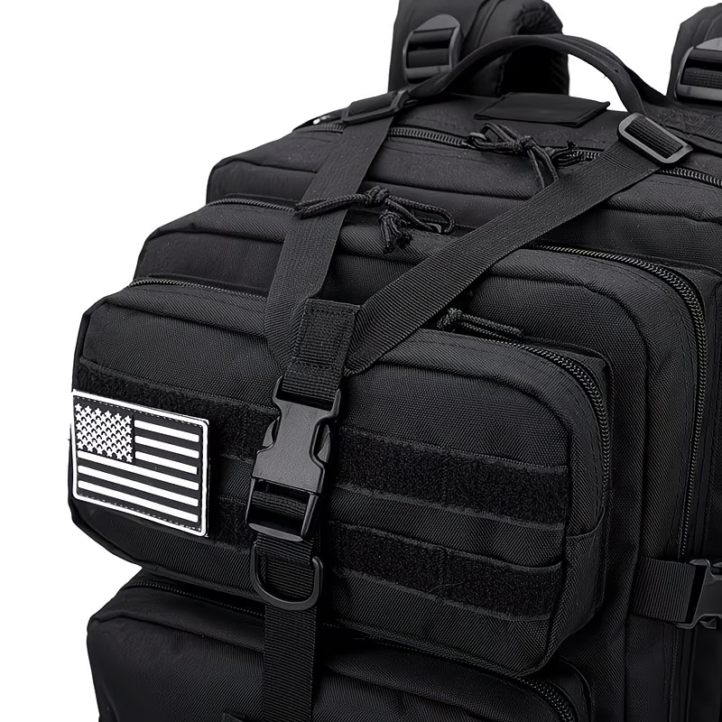 Mochila Tática Outdoor 50 Litros - Preta