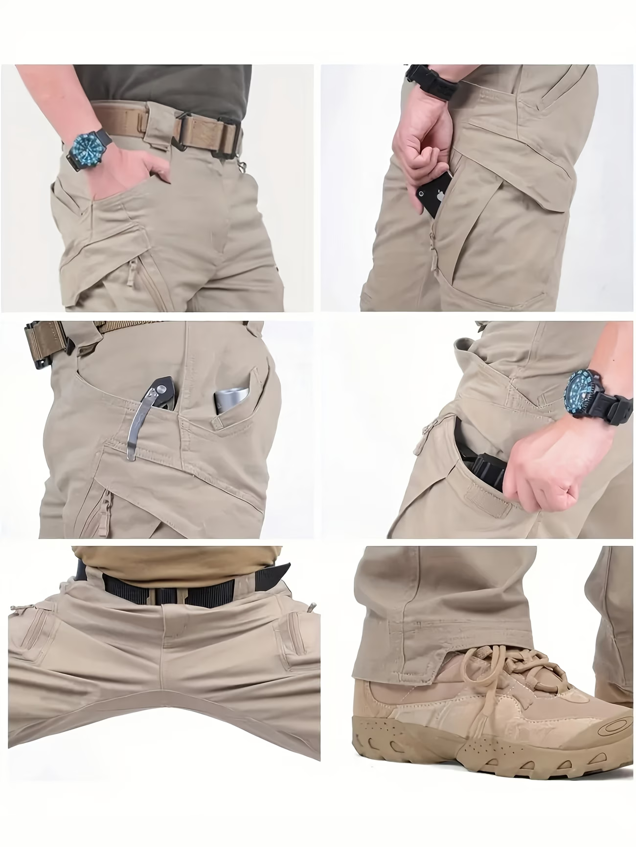 Calça Tática Mariner® - Cáqui