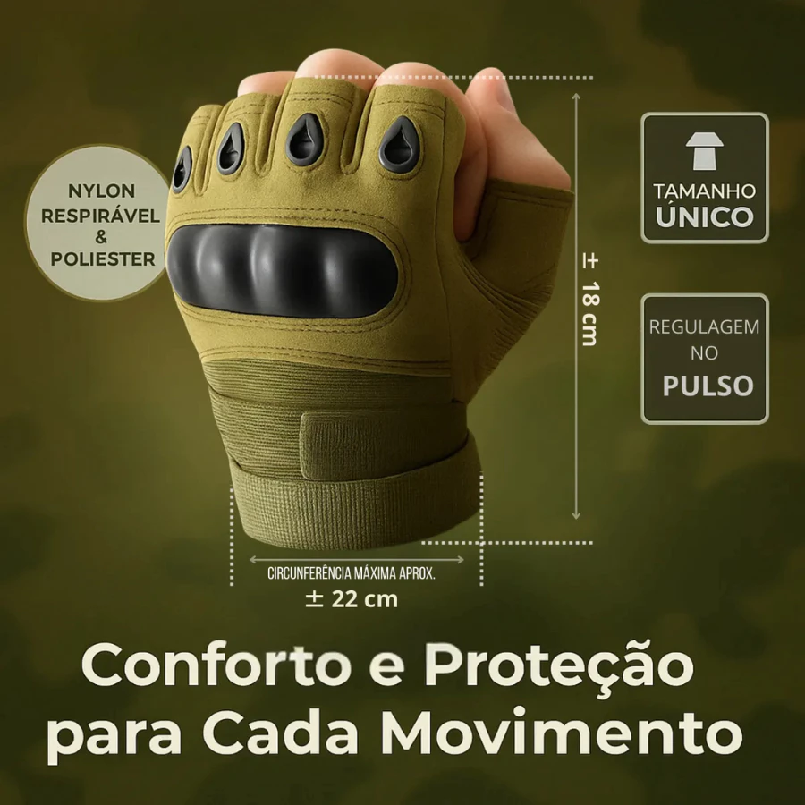 Luva Tática Honor Premium