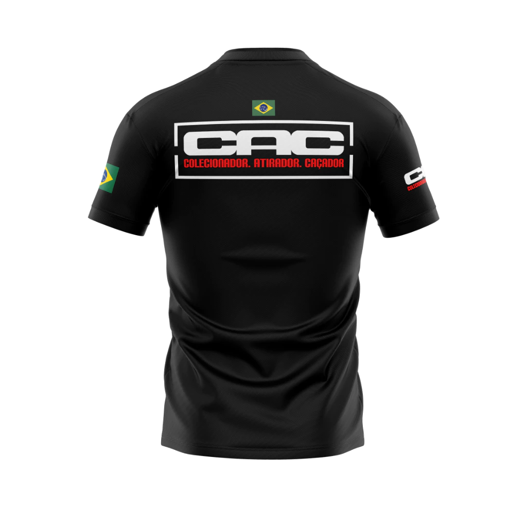 Camiseta CAC - Preta