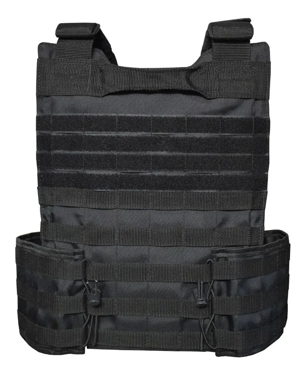 Capa de Colete Plate Carrier Modular J.A. - Preto