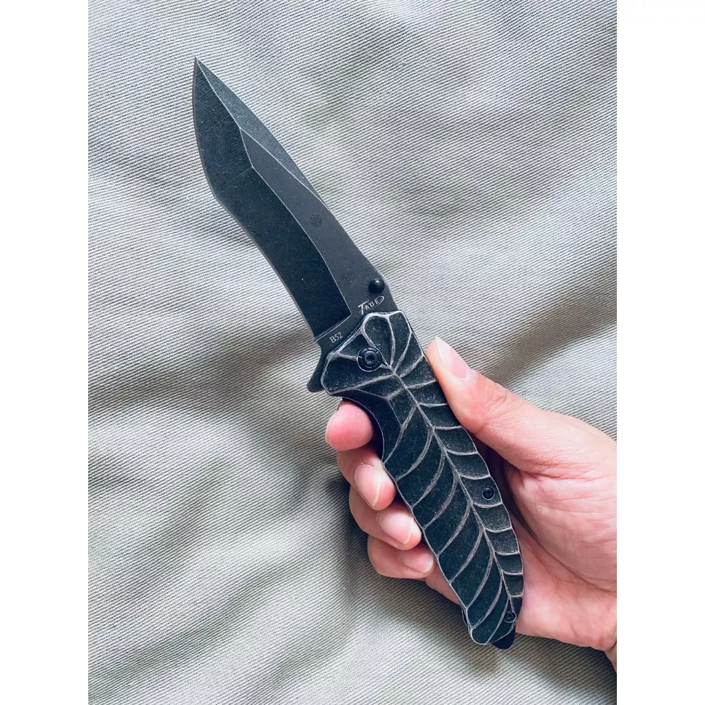 Canivete Semi-Automático em Aço Inoxidável