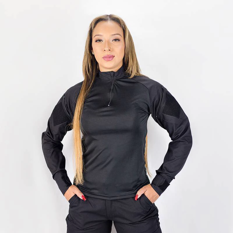 Camisa Combat Shirt Tática Feminina