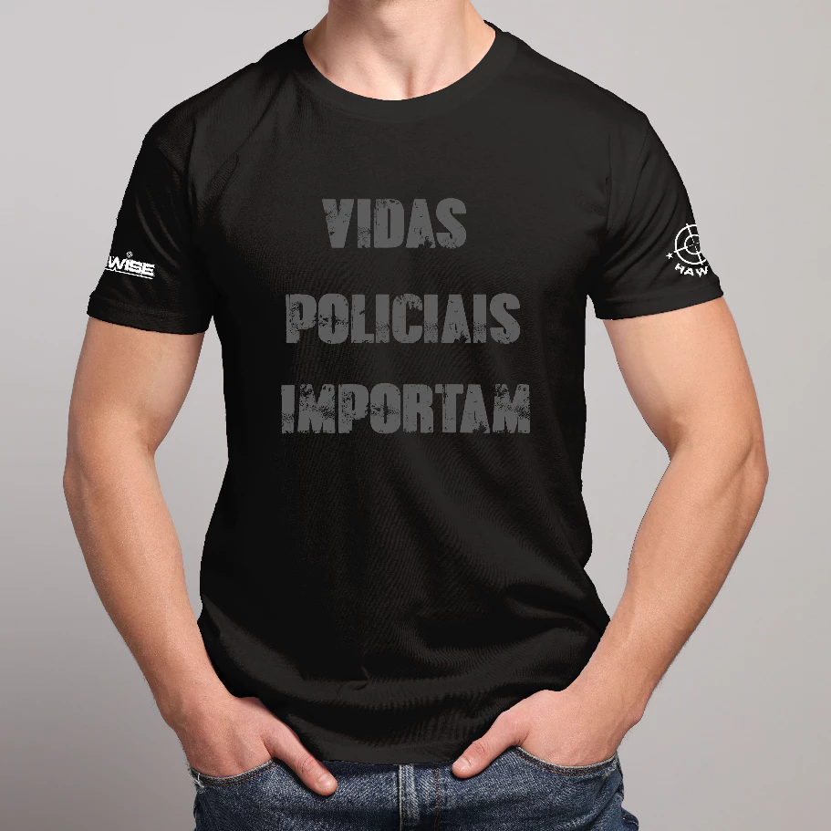 Camiseta Vidas Policiais Importam - Premium
