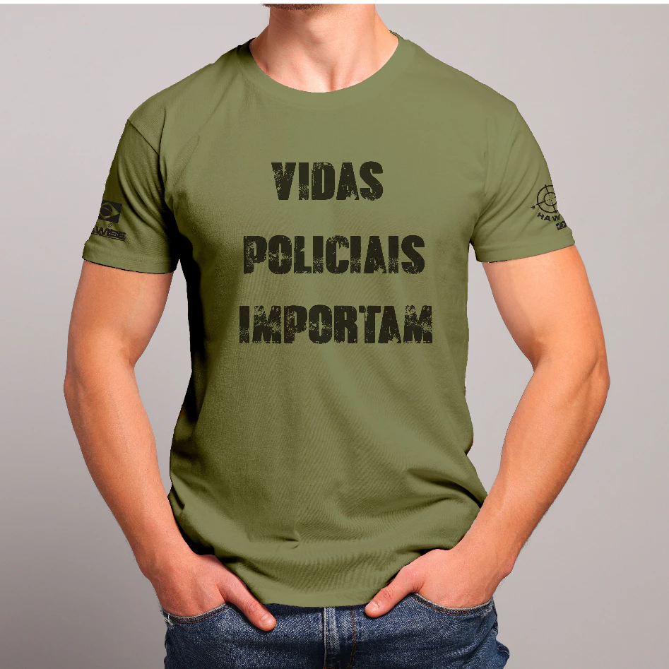Camiseta Vidas Policiais Importam - Premium