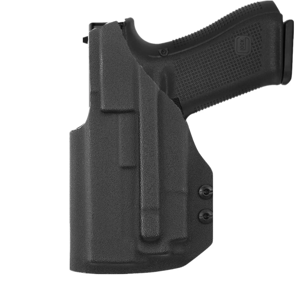 Coldre Velado Kydex Premium para Glock G17, G19, G19X, G25 e G45 com Lanterna - Destro