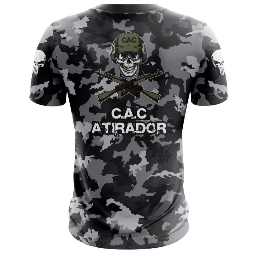 Camiseta CAC - Nome Personalizado GRÁTIS