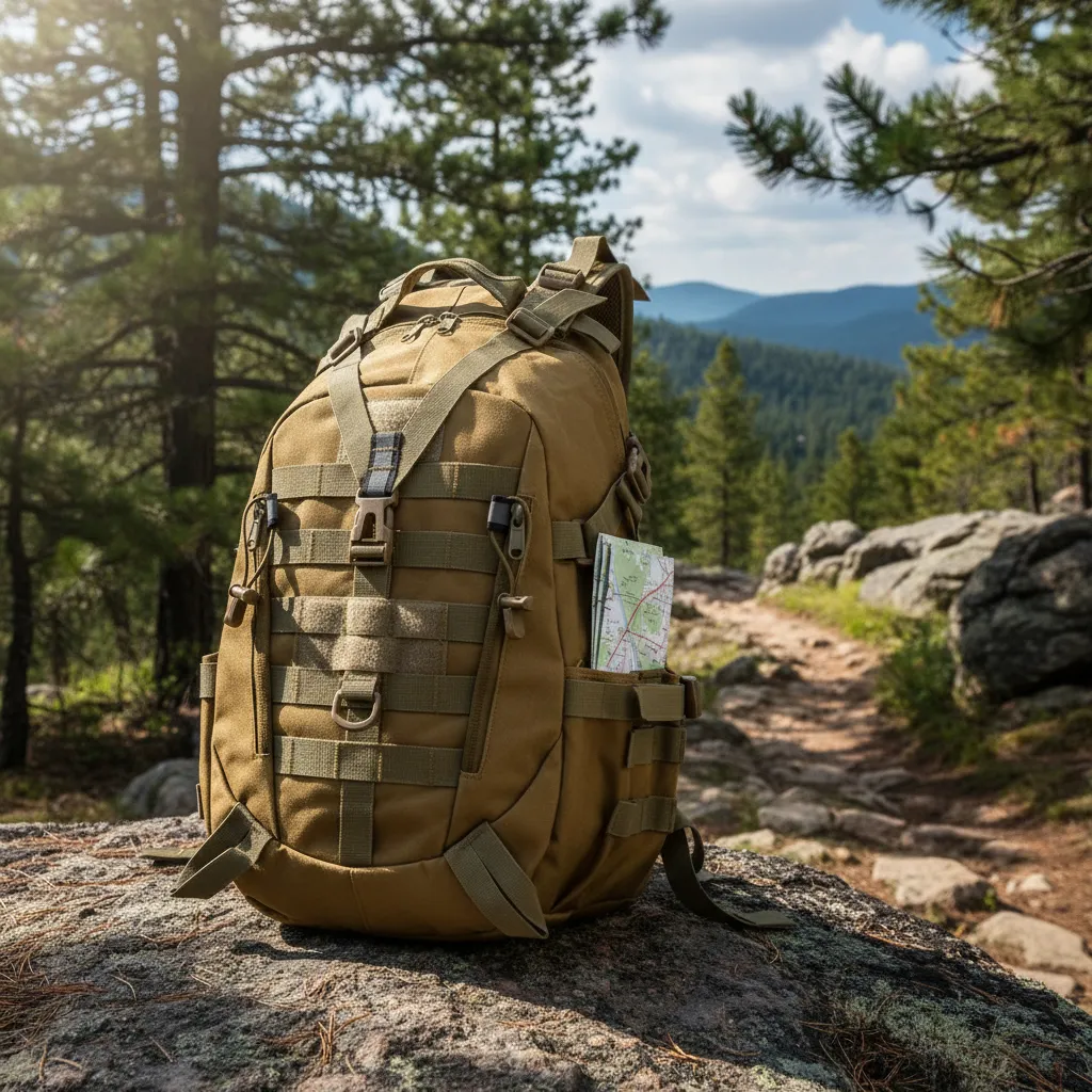 Mochila Tática Aspen 40 Litros - Cáqui