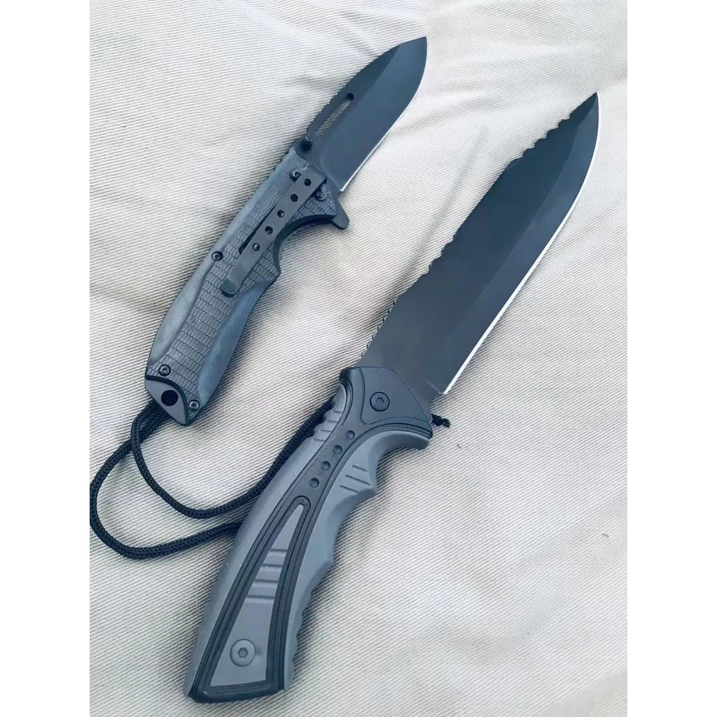 Faca de Pesca + Canivete Dobrável