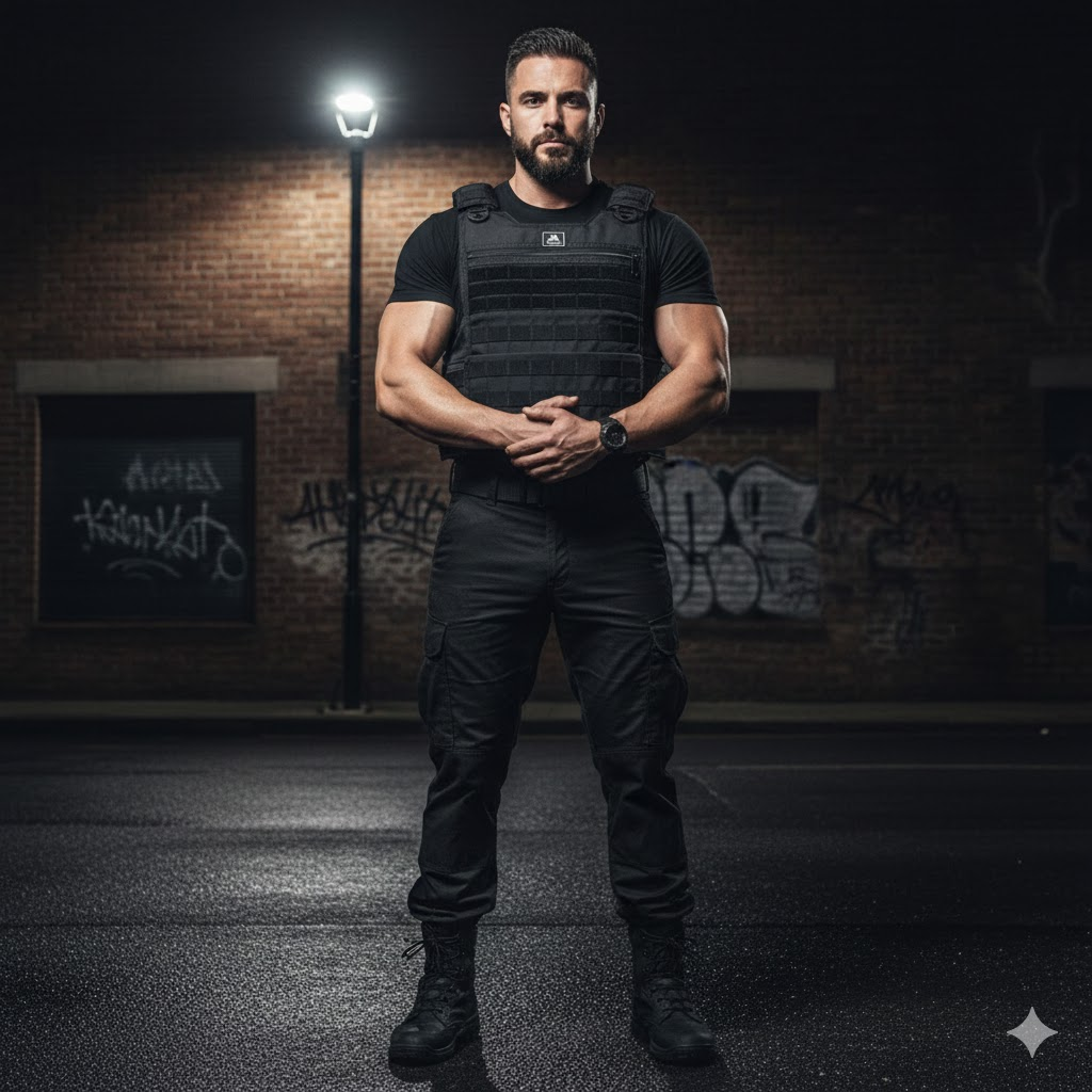 Capa de Colete Modular Militar® - Preto