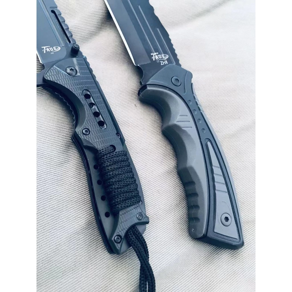 Faca de Pesca + Canivete Dobrável