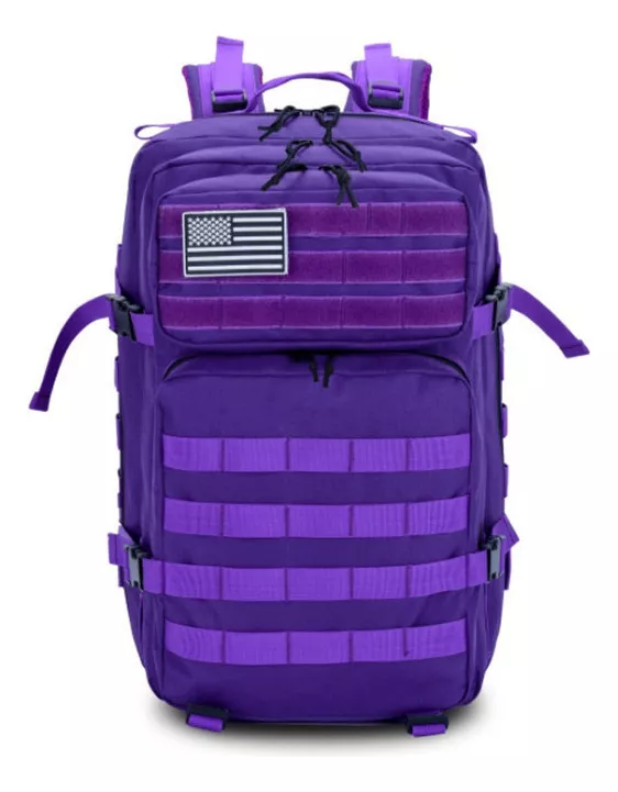 Mochila Tática 45 Litros Outdoor® - Roxa