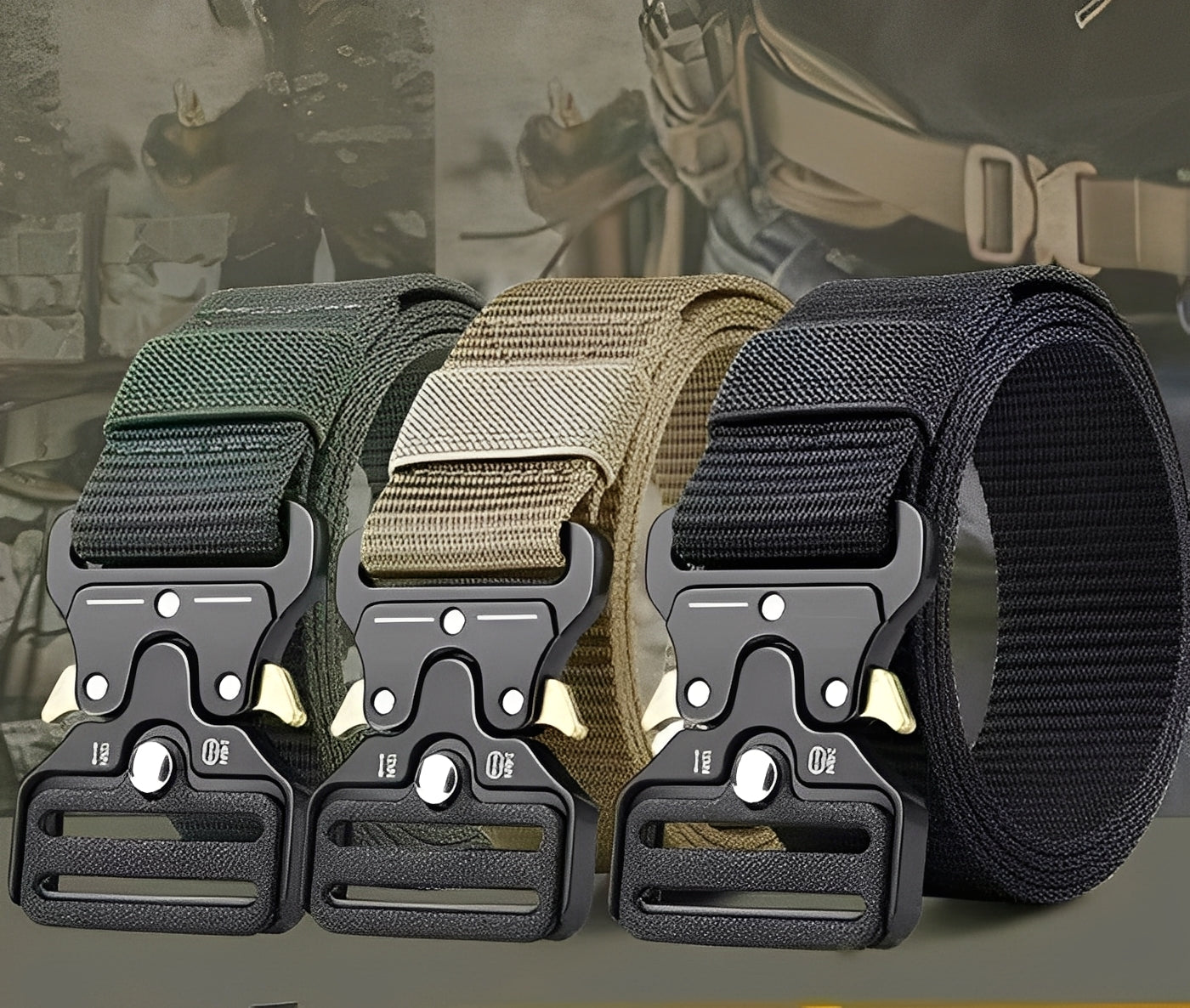 Cinto Tático Guardian™ - Preto