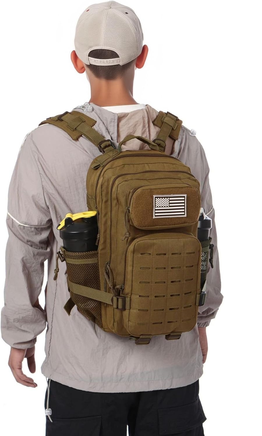 Mochila Tática Pulse 25L - Marrom