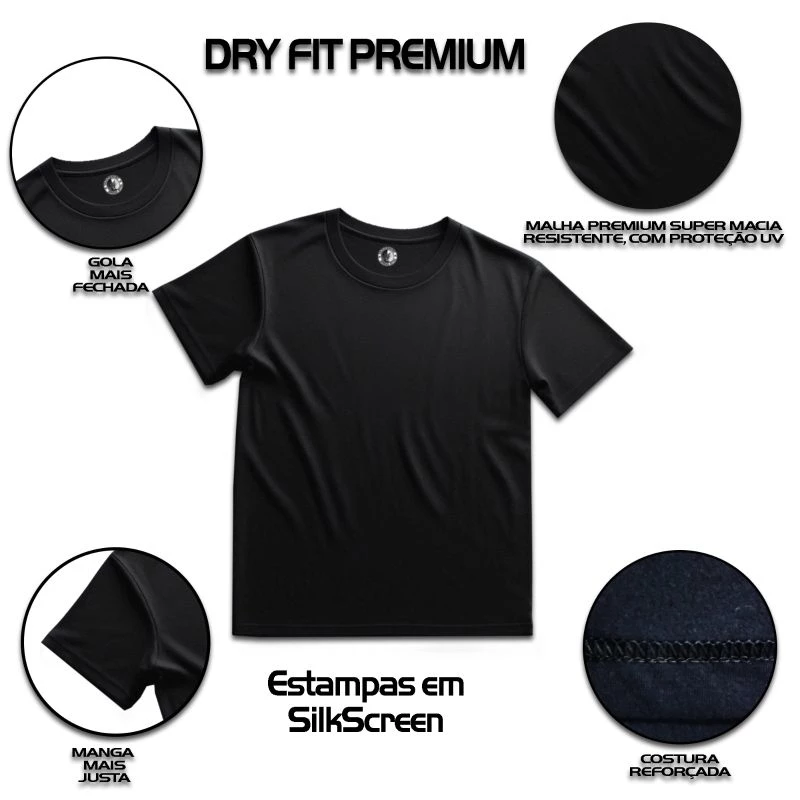 Camiseta Dryfit Slim Glock Perfection - Premium