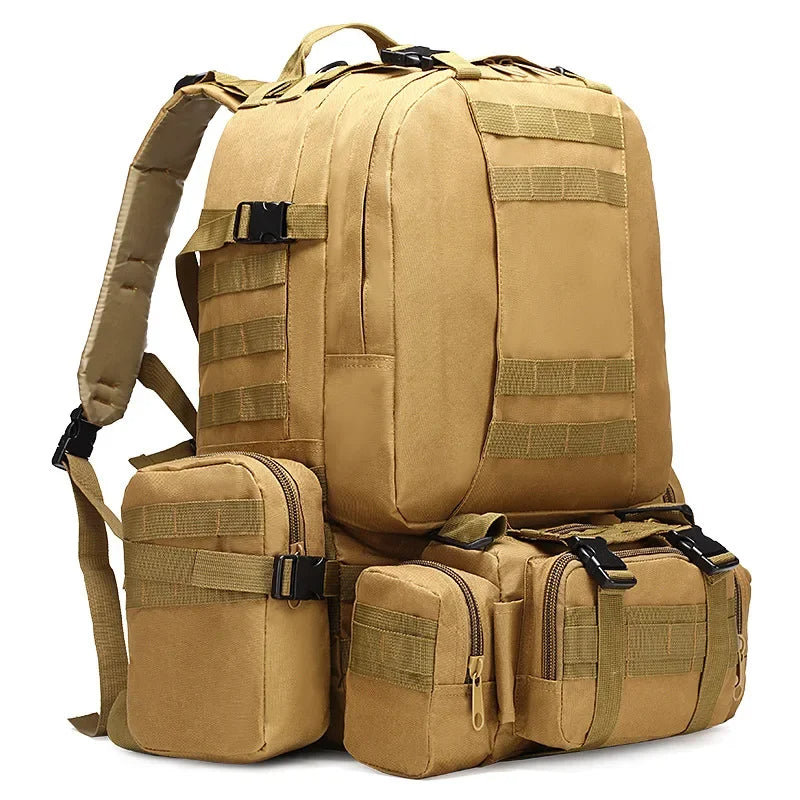 Mochila Militar Armor 65 Litros - Cáqui