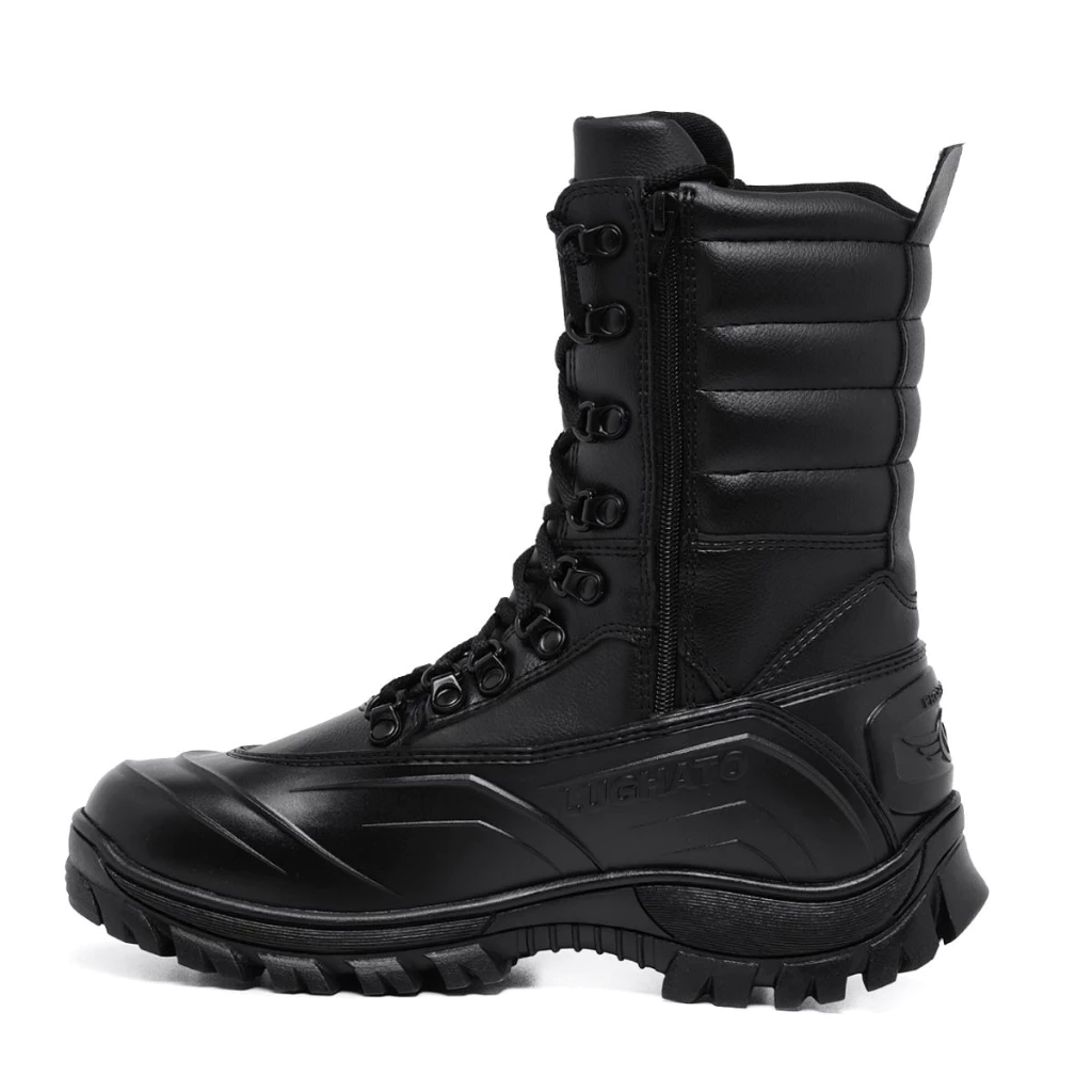 Coturno Militar Lughato Cano Alto