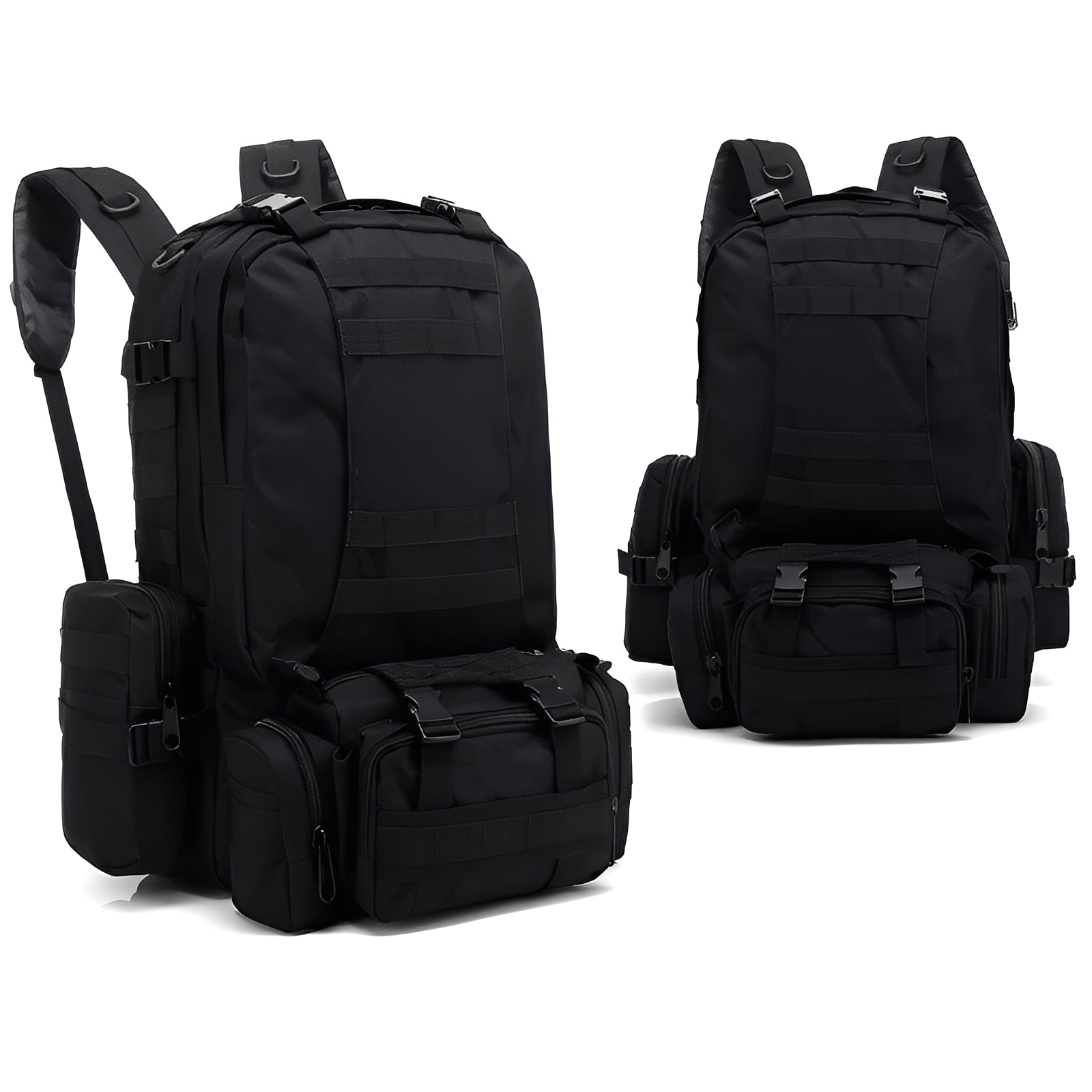 Mochila Militar Armor 65 Litros - Preta