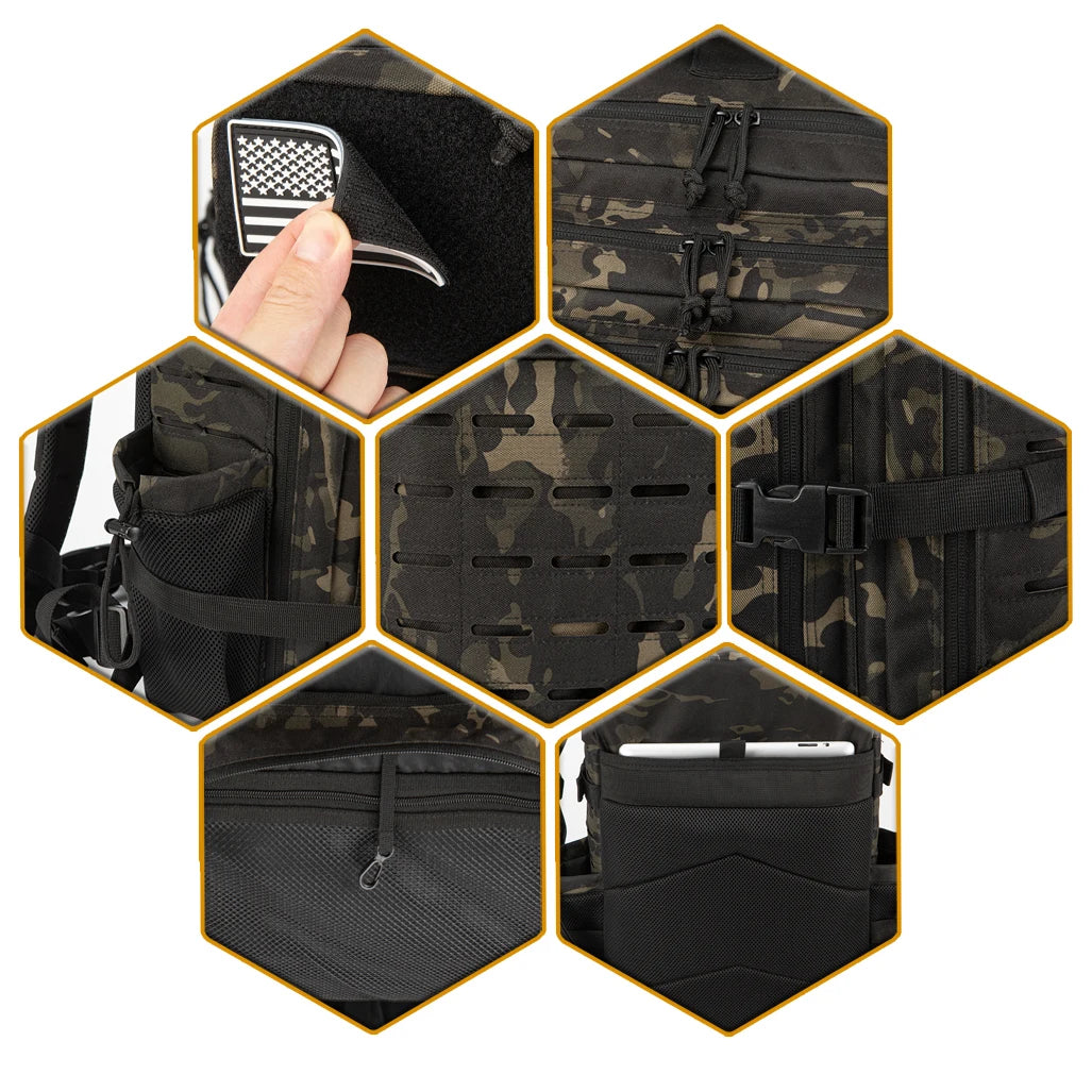 Mochila Nomad® 50 Litros - Camuflada