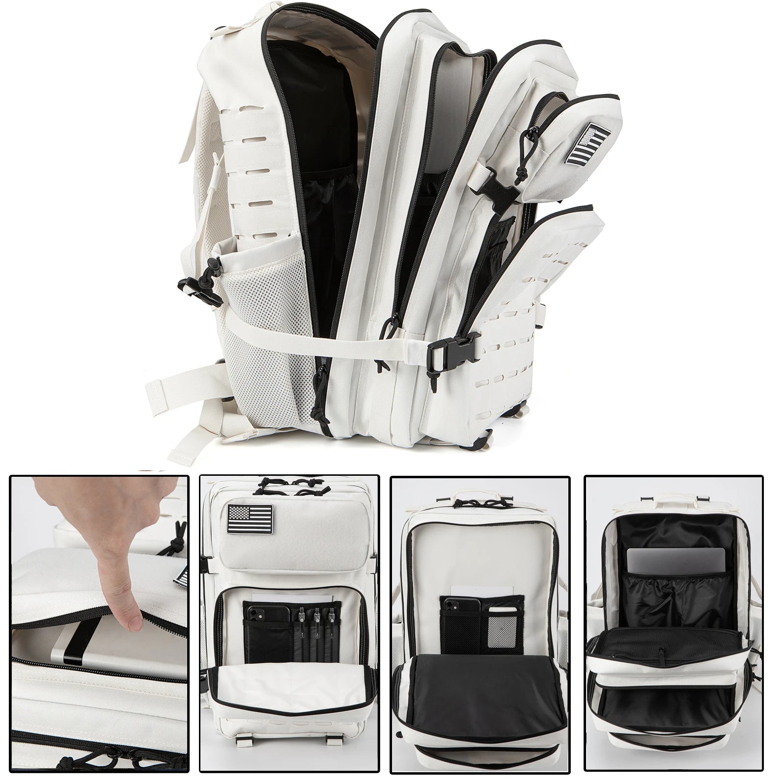 Mochila Nomad® 45 Litros - Branca