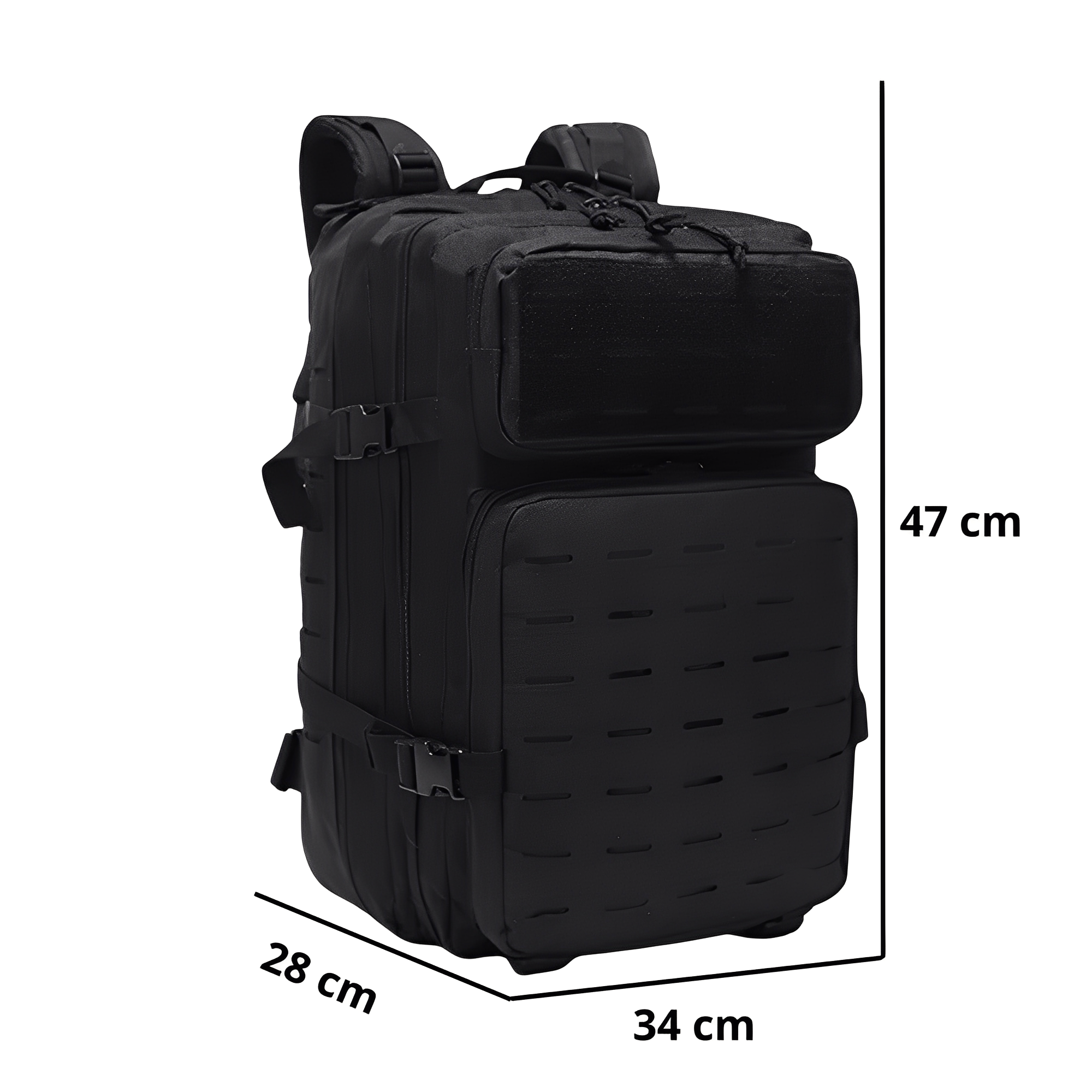 Mochila Tática 50 Litros Mariner® - Preta