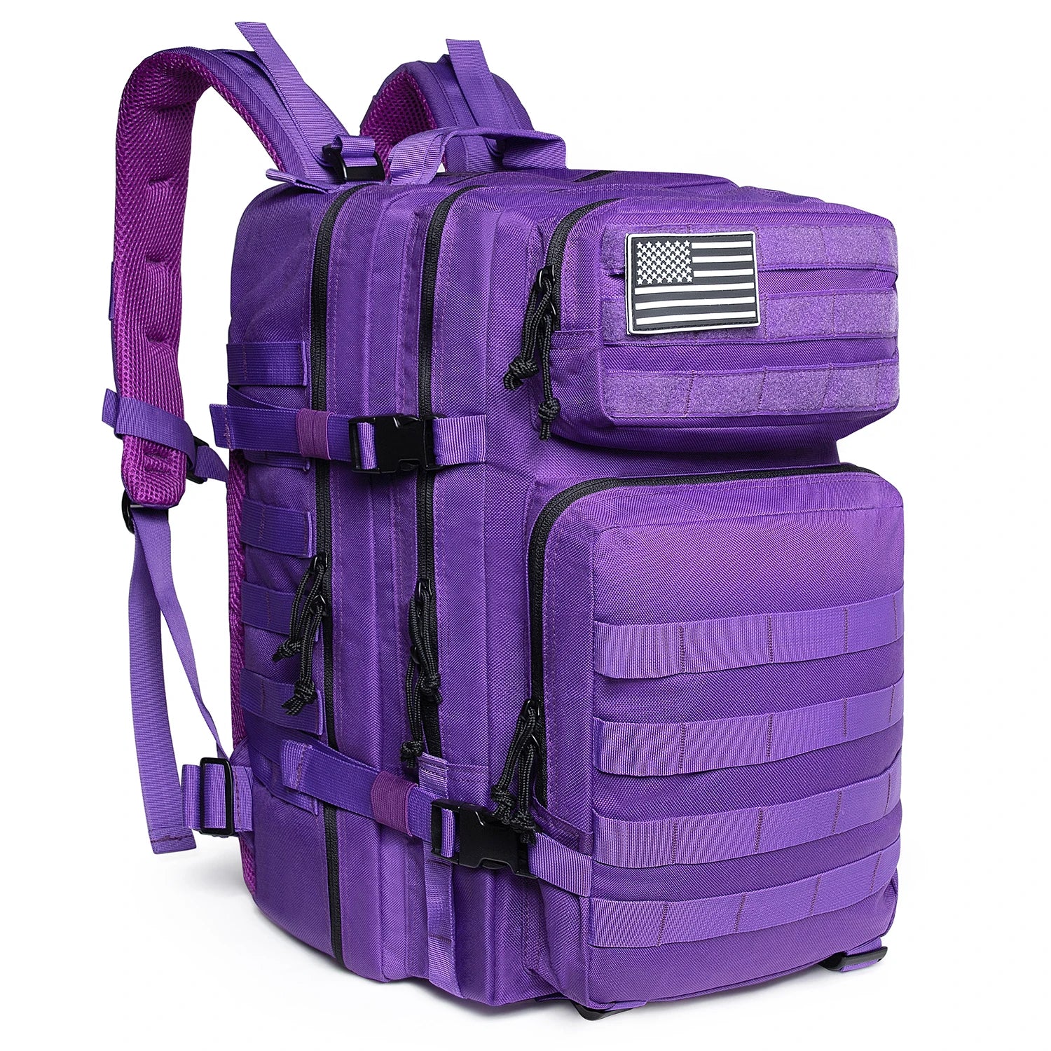 Mochila Tática Outdoor 50 Litros - Roxa
