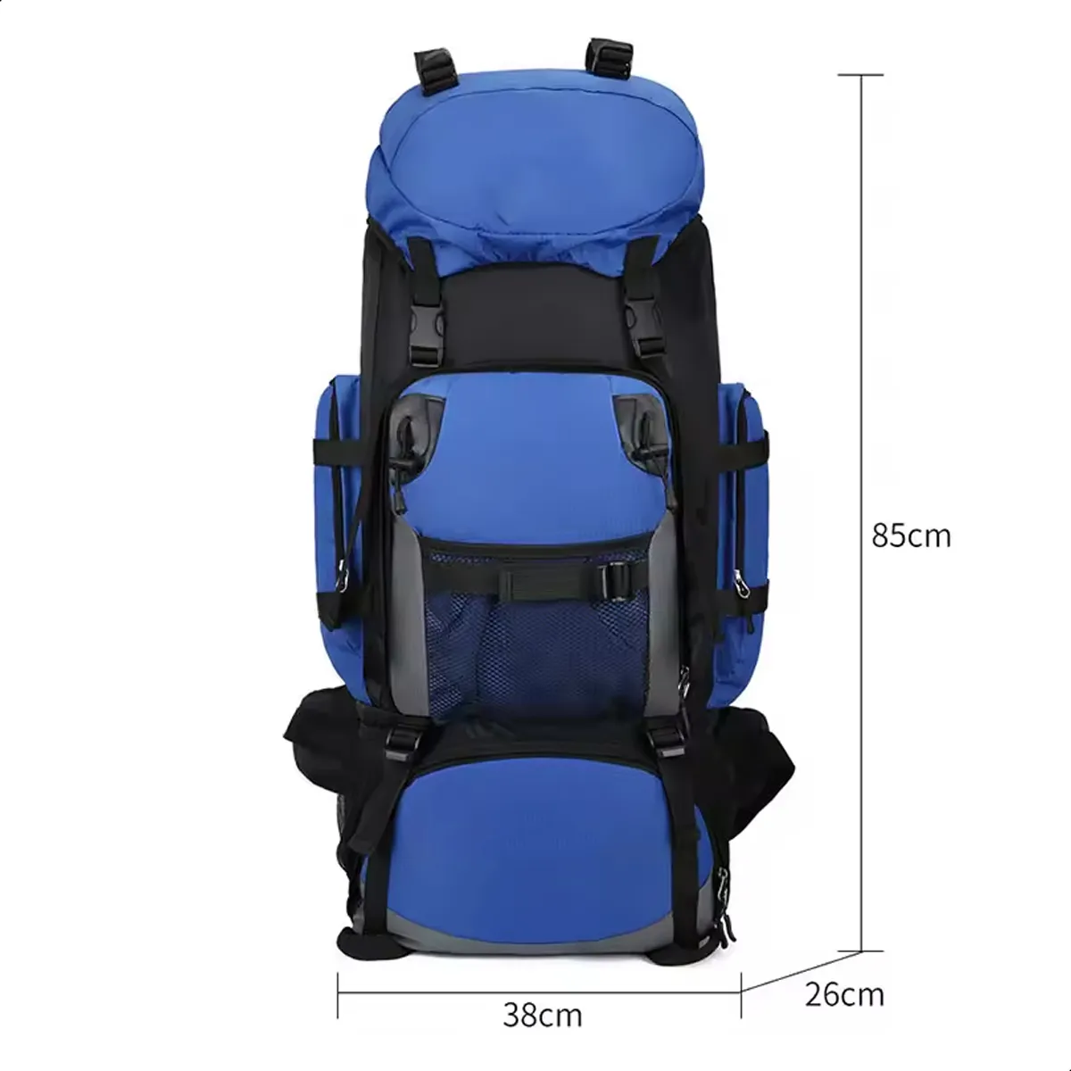 Mochila Cargueira Mountain® 90L - Azul Celeste