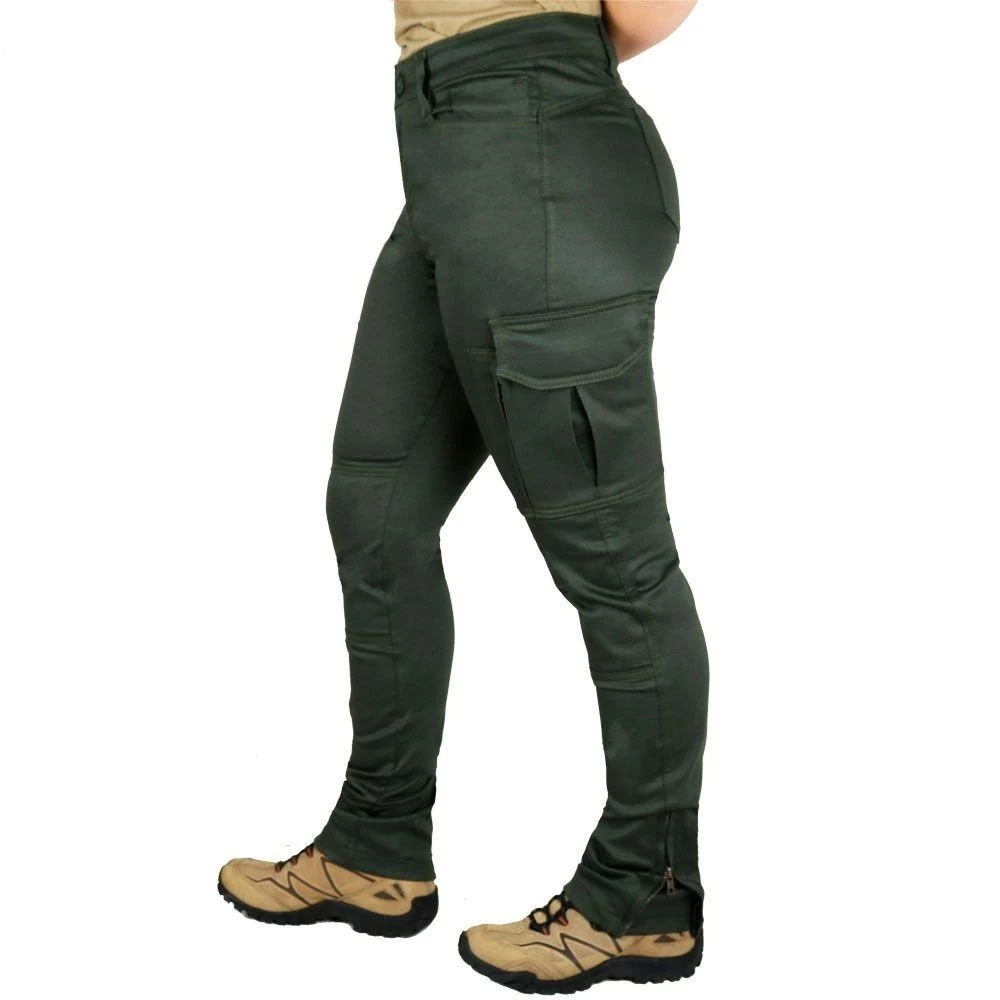 Calça Tática Feminina Combat Bélica® - Verde