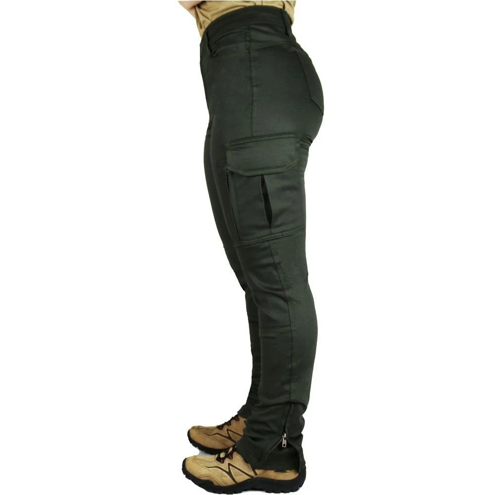 Calça Tática Feminina Combat Bélica® - Verde