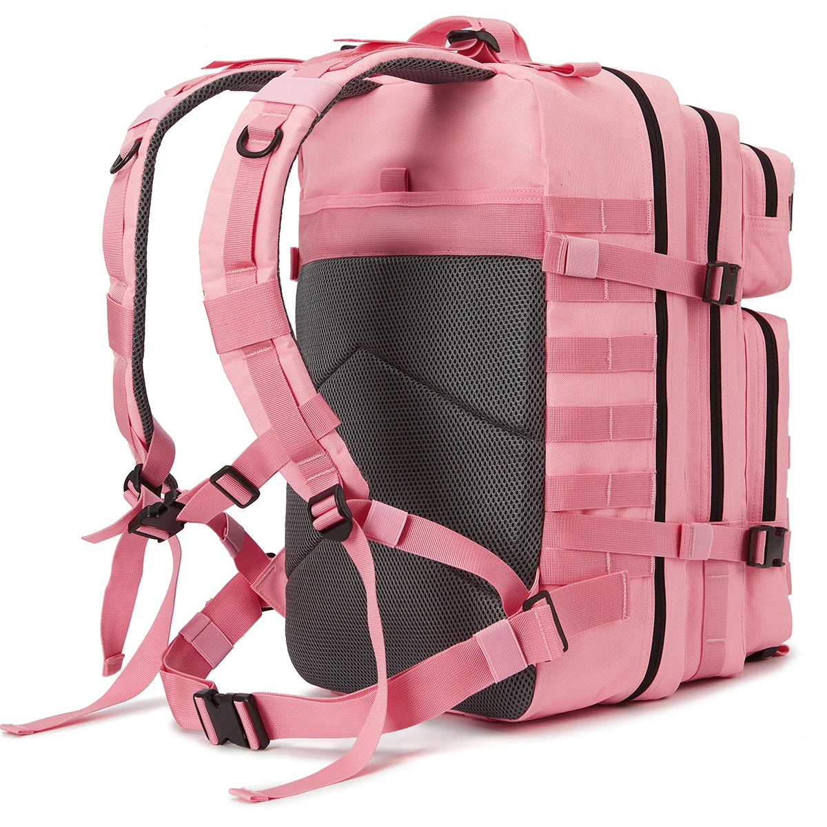 Mochila Tática Outdoor 50 Litros - Rosa