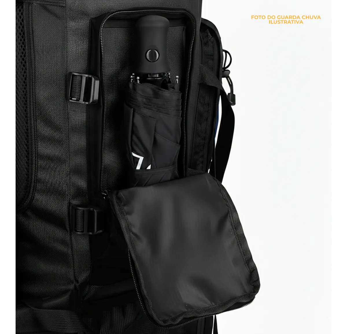 Mochila Cargueira Mountain® 90L - Preta