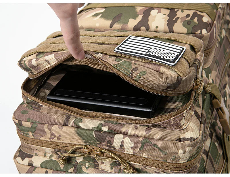 Mochila Tática Outdoor 50 Litros - Army
