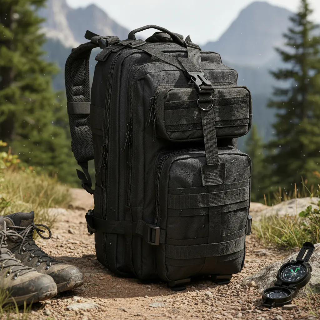 Mochila Tática 30 Litros Outdoor® - Preta