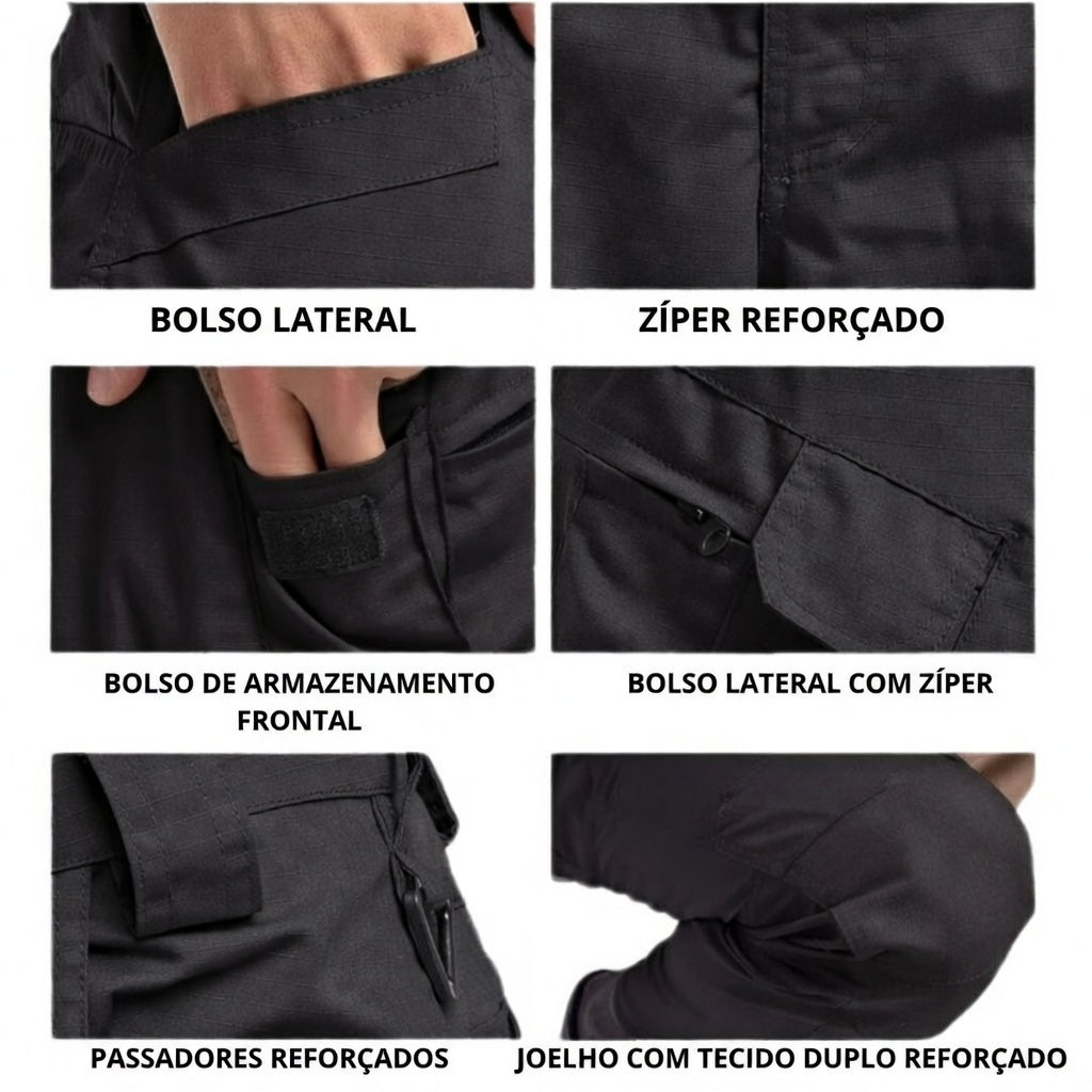 Calça Tática Patriot® - Preta