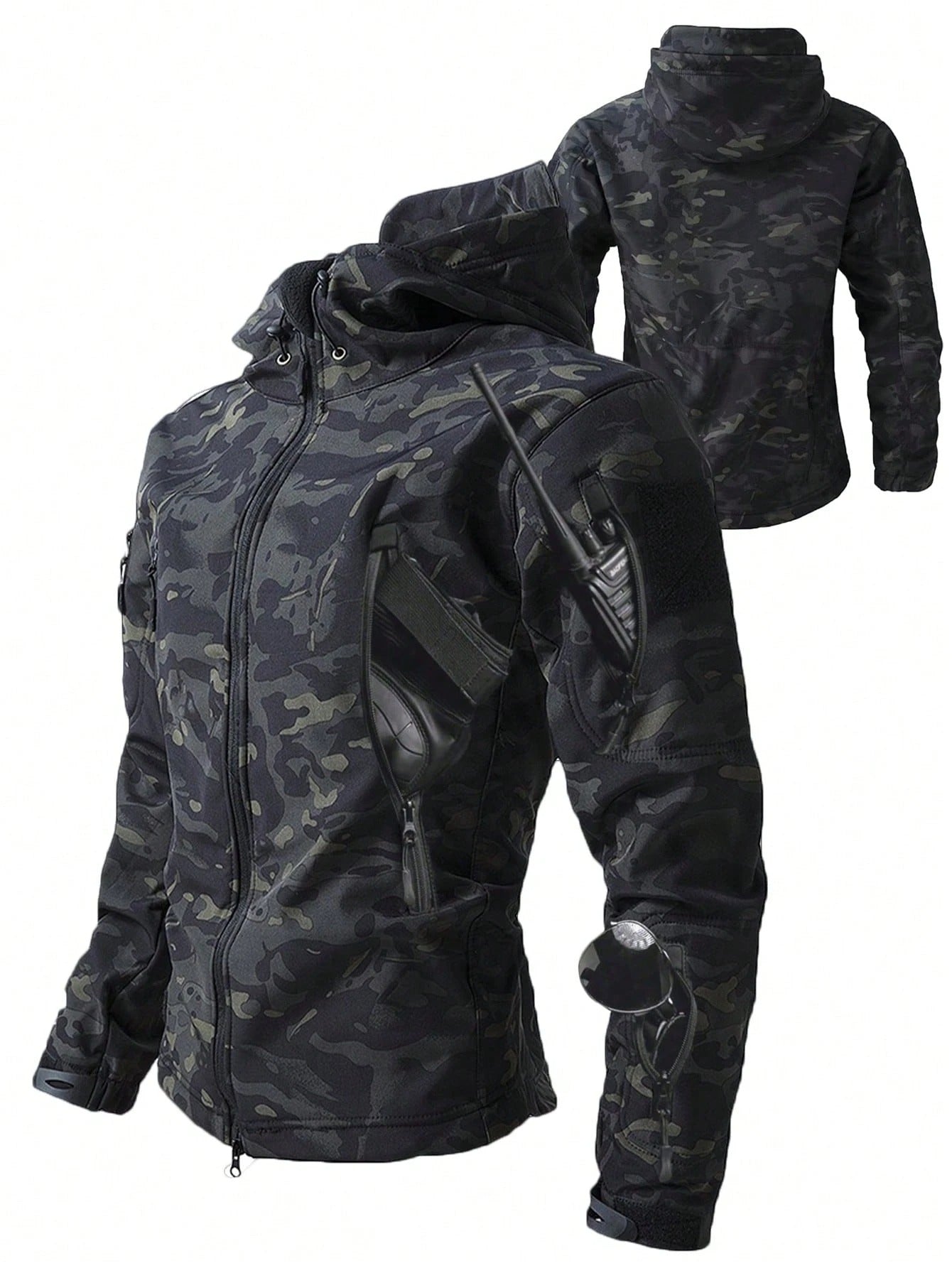 Jaqueta Tática Vanguard - Multicam Black