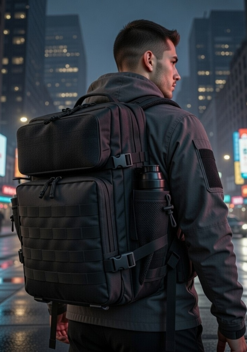 Mochila Tática 50 Litros Sentinel - Preta