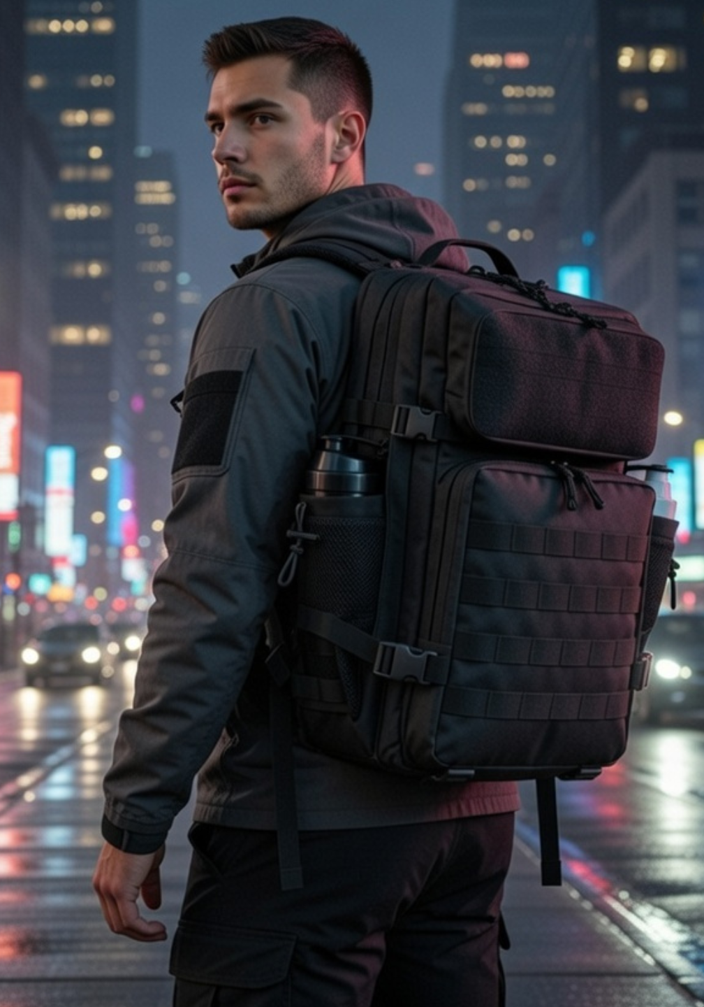 Mochila Tática 50 Litros Sentinel - Preta
