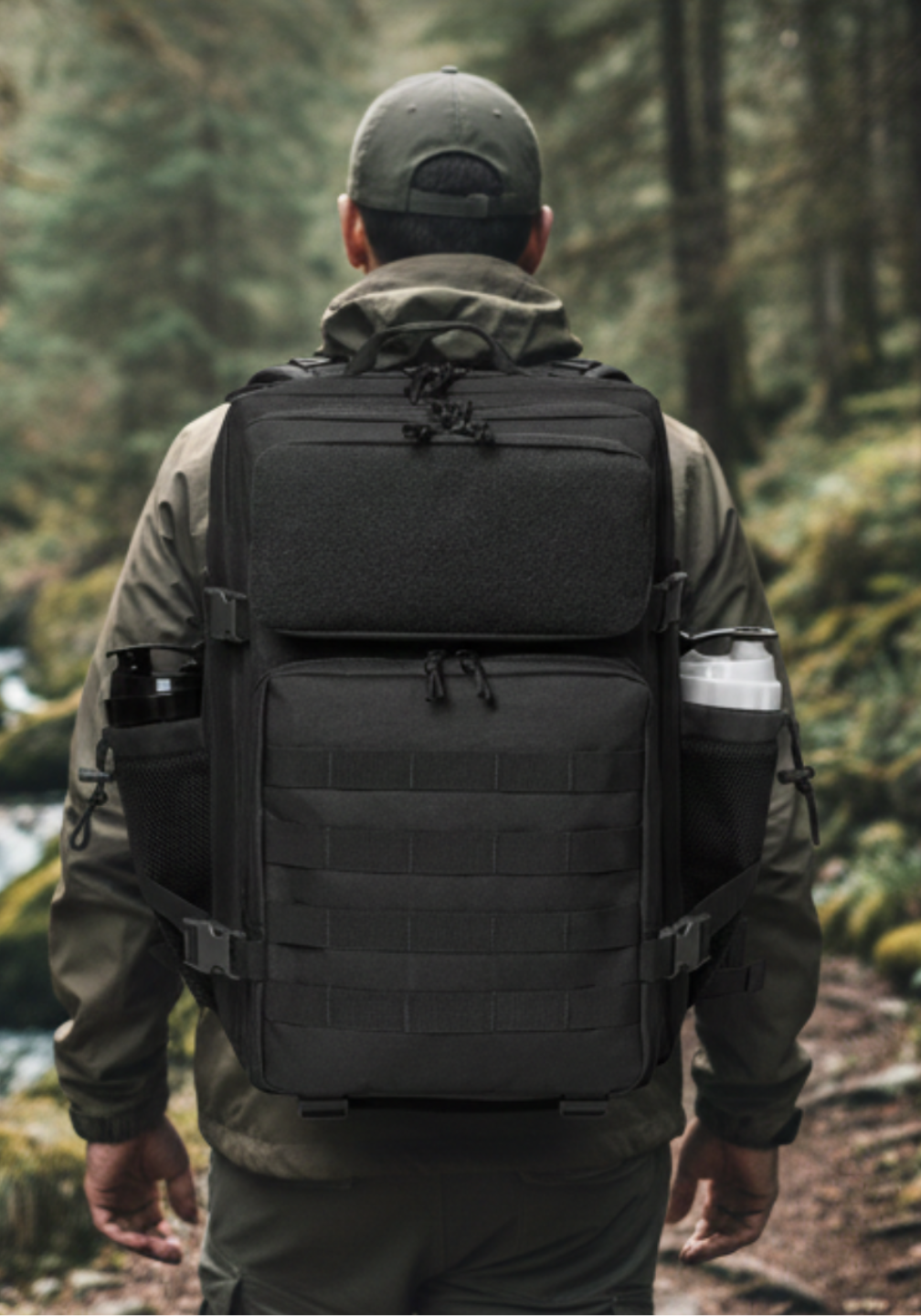 Mochila Tática 50 Litros Sentinel - Preta