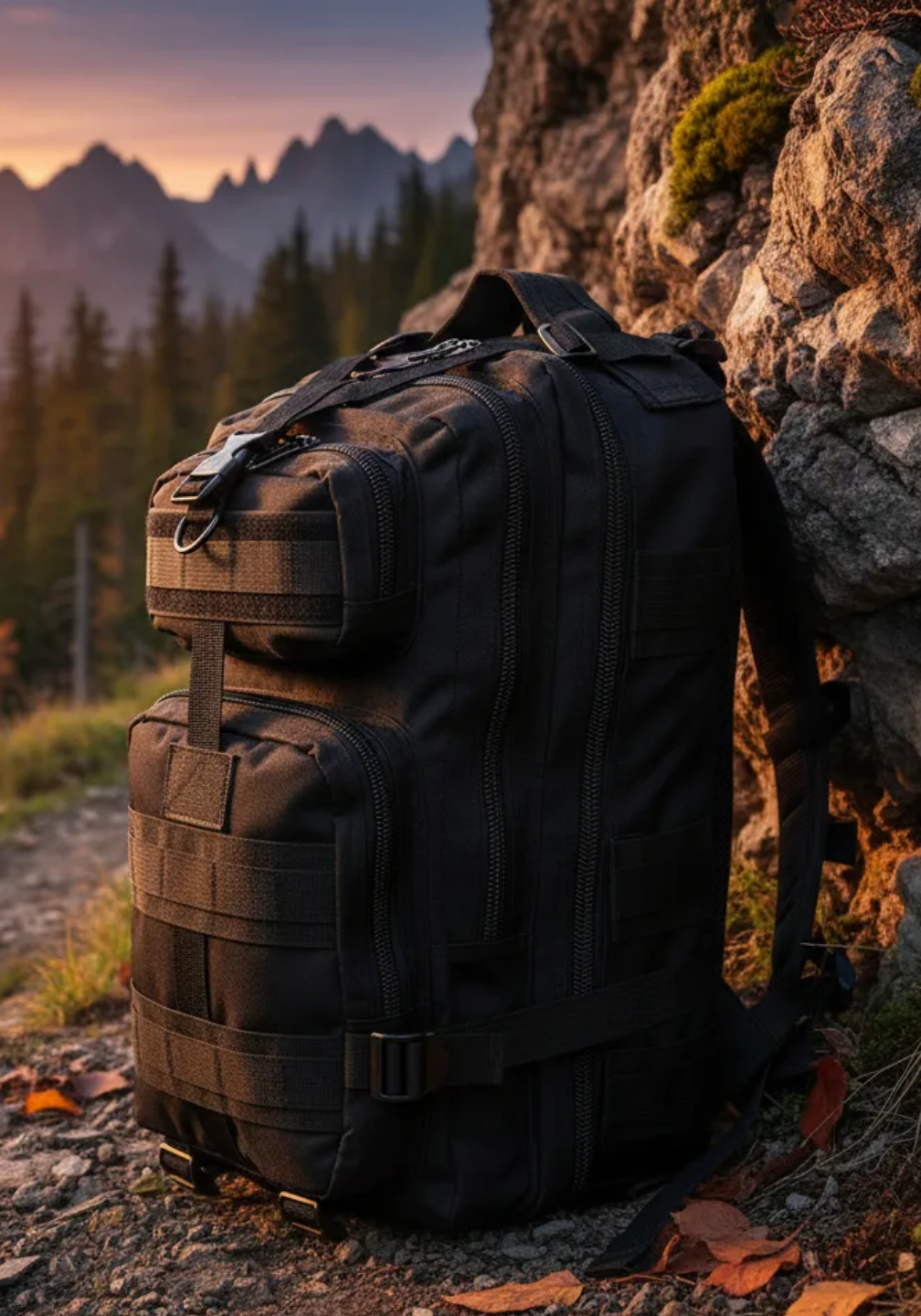 Mochila Tática Outdoor 30 Litros - Preta