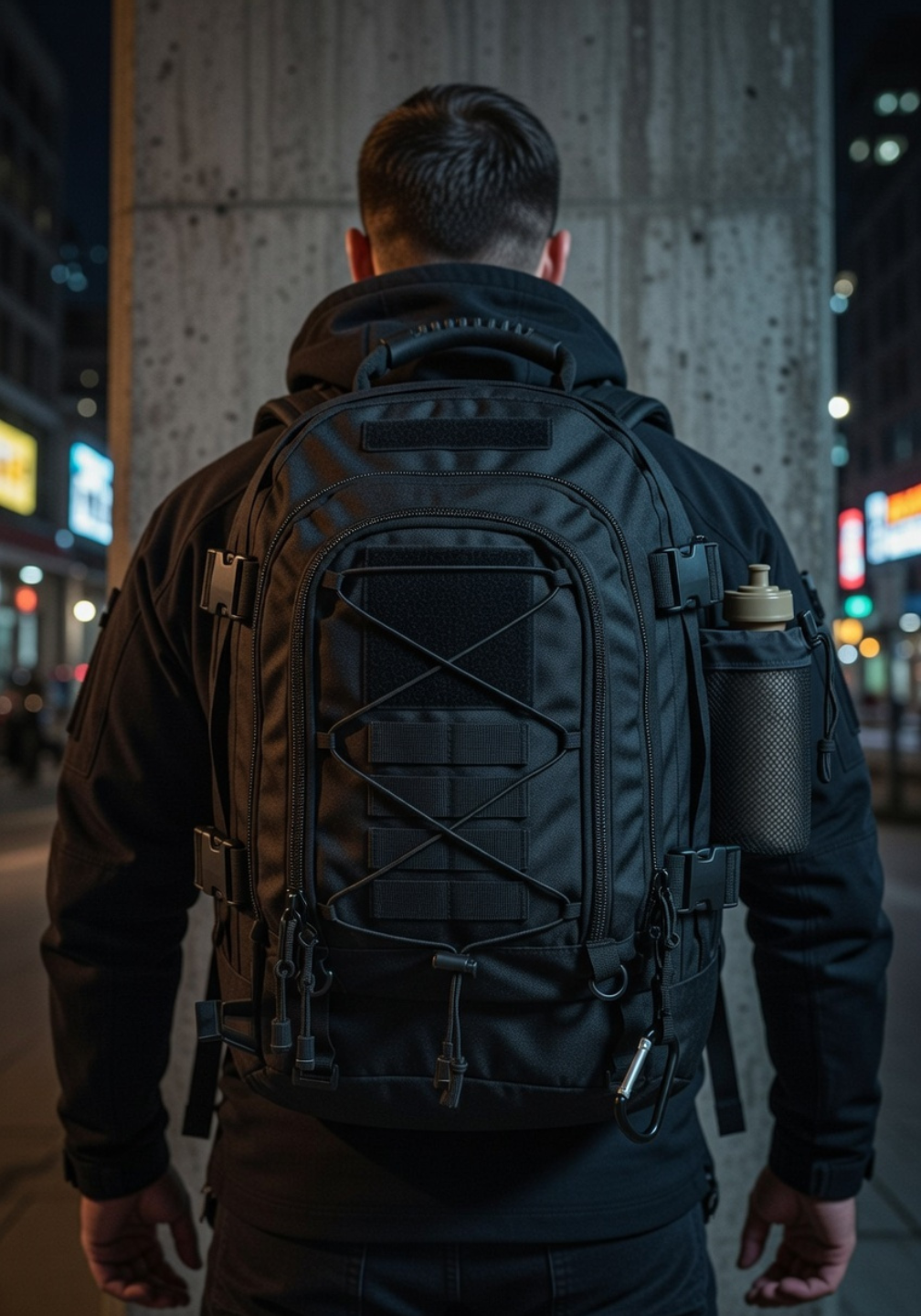Mochila 40L > 60L Combat® - Preta