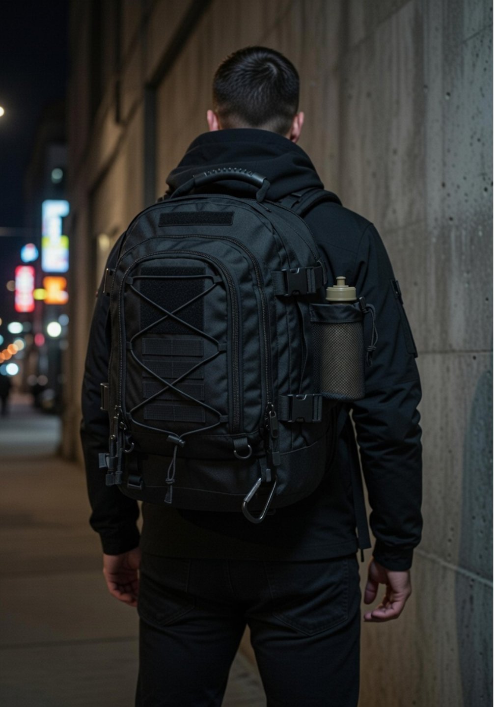 Mochila Expansível 40L > 60L Combat - Preta
