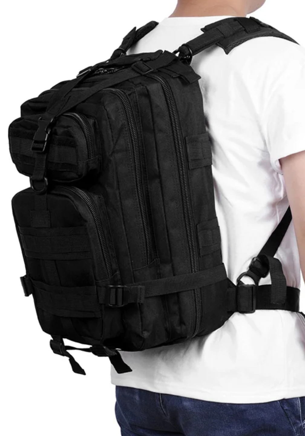 Mochila Tática Outdoor 30 Litros - Preta